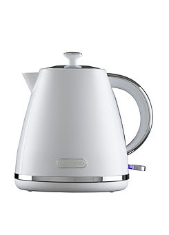 Daewoo Stirling 1.7L 3Kw Pyramid Kettle - White