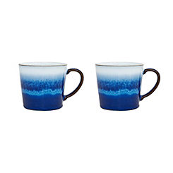 Denby Blue Haze Set of 2 Mugs