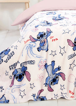 Disney Lilo & Stitch Chilled Vibes Fleece Blanket