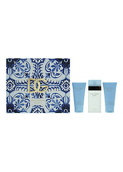 Dolce & Gabbana Dolce & Gabbana Light Blue 3 Piece Set - Eau De Toilette 50ml, Body Cream 50ml & Shower Gel 50ml
