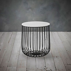 Enzo Small Cage Side Table