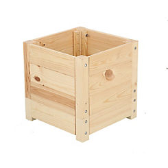 Fallen Fruits Worm Composter in Natural Wood