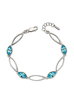 Fiorelli Aqua Navette Twist Bracelet