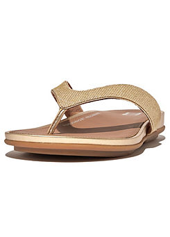 FitFlop Platino Gracie Shimmerlux Flip-Flops