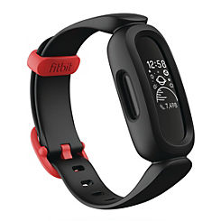 Fitbit Ace 3, Kids Tracker Black/Racer Red