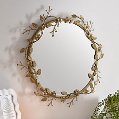 Floral Frame Mirror