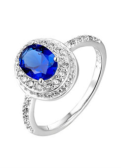 For You Collection Inspired Sapphire Oval Ring