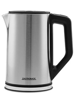 Gastroback 62436 Design 1.5L Water Kettle Cool Touch - Stainless Steel