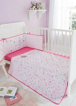Gaveno Cavailia Woodland Wishes Cot Bumper Set with Cover & Fitted Sheet