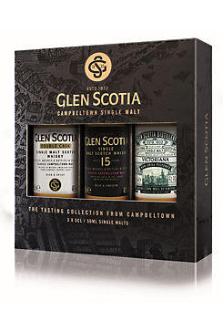 Glen Scotia Single Malt Whisky Gift Pack - 3 x 5cl