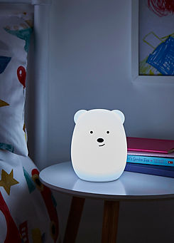 Glow Colour Changing LED Silicone Bear Night Light
