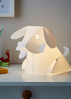 Glow Dog Origami Style LED Table Lamp