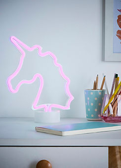 Glow Pink Unicorn LED Neon Light