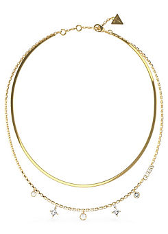 Guess Perfect Liaison Gold Plated Necklace
