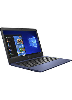 HP Stream 11 - Intel Celeron N4120, 4GB, 64GB Win 11S - Office 365 - Blue