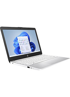 HP Stream 11 - Intel Celeron N4120, 4GB, 64GB Win 11S - Office 365 - White