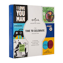 Hallmark Multipack of 20 Birthday Cards in 20 Designs