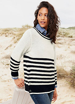 Heine Stripe Long Sleeve Sweater