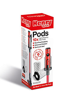 Henry Numatic International Henry Quick Vacuum Cleaner Pods - Pack of 10