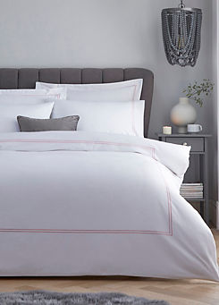 Hotel Collection 400 Thread Count Luxury Border Duvet Cover Set