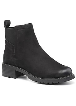 Hotter Bree Black Formal Smart Casual Boots