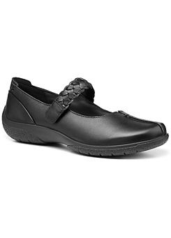 Hotter Shake II Black Casual Shoes