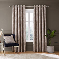 Hyperion Interiors Tamra Palm Pair of Eyelet Curtains