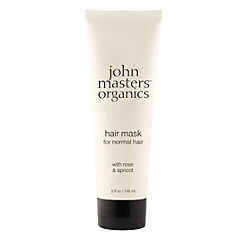 John Masters Organics Hair Mask for Normal Hair with Rose & Apricot 148ml