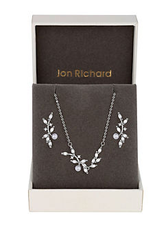 Jon Richard Pearl & Vine Jewellery Set in a Gift Box
