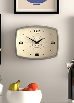Jones Clocks Arabic Dial Wall Clock