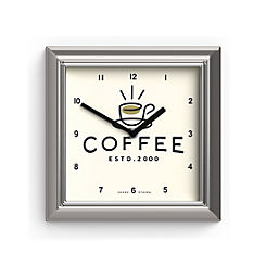Jones Clocks Coffee Wall Clock