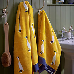 Joules Delia Duck Cotton Towel Range
