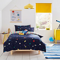 Joules Kids Up In Space Duvet Cover Set