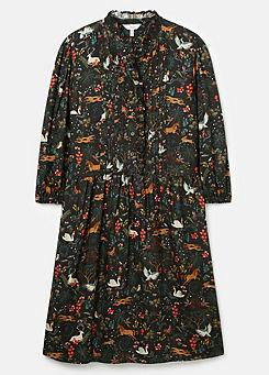 Joules Lucia Frilled Neck Dress