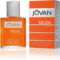 Jovan Musk Aftershave for Men 118 ml