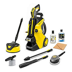 Karcher K5 Power Control Pressure Washer with Trolley & T5 Patio Cleaner