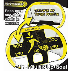 Kickmaster Quick Up Goal & Target Set