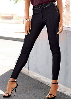 LASCANA Cropped Stretch Trousers