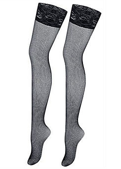 LASCANA Pack of 2 Stockings