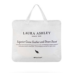Laura Ashley Goose Feather & Down 10.5 Tog Duvet