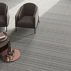Likewise Rugs & Matting Sierra Stripe Carpet Tiles - Pack of 20/5m2