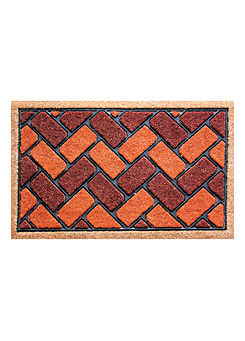 Likewise Rugs & Matting Viking Wrought Iron Red Brick Doormat