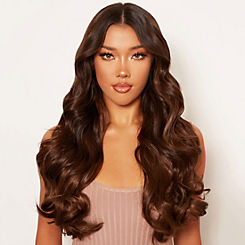 Lullabellz Super Thick 22 inch 5 Piece Natural Wavy Clip in Hair Extensions