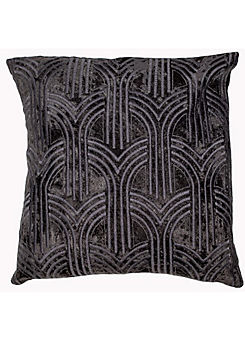 Malini Lalique Art Deco Arches 45x45cm Cushion