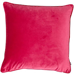 Malini Luxe Velvet Piped 43 x 43 cm Filled Cushion