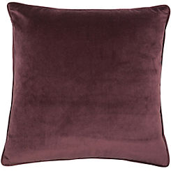 Malini Luxe Velvet Piped 50 x 50 cm Filled Cushion