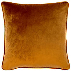 Malini Luxe Velvet Piped 50 x 50 cm Filled Cushion