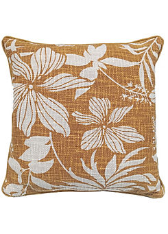 Malini Mato Floral Print 45x45cm Cotton Cushion