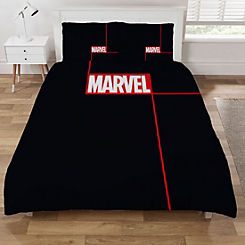 Marvel Logo Art Duvet Cover Set