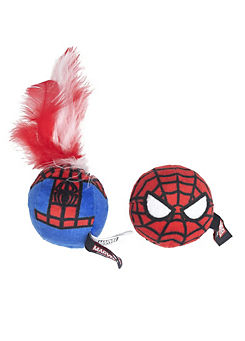 Marvel Pack of 2 Spiderman Cat Toys